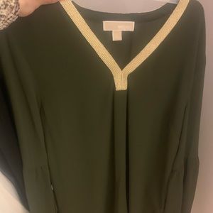 Michael Kors does it again Green long sleeve tunic